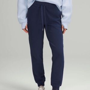 Lululemon Scuba High-Rise Joggers Navy Blue Size 2